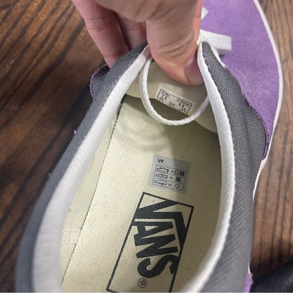 Vans era retro sport purple gray low top sneakers women’s size 9 - Picture 3 of 6